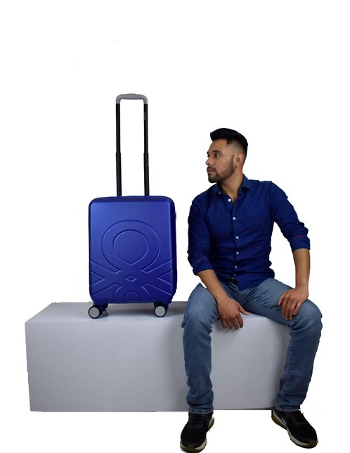 Benetton morral con ruedas turquesa Colombia