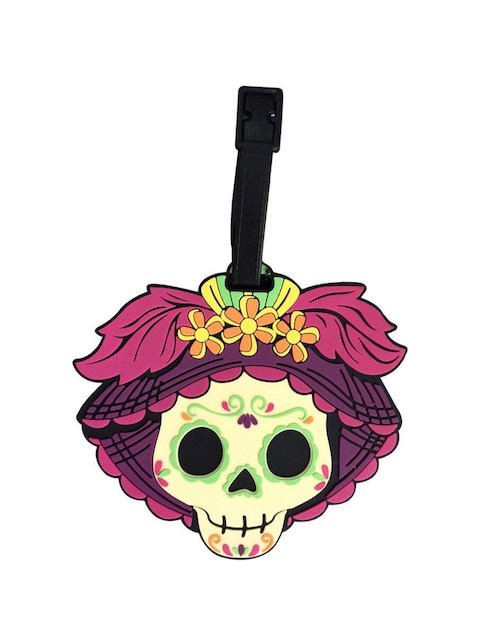 Identificador para maleta By México Catrina Felisa de PVC