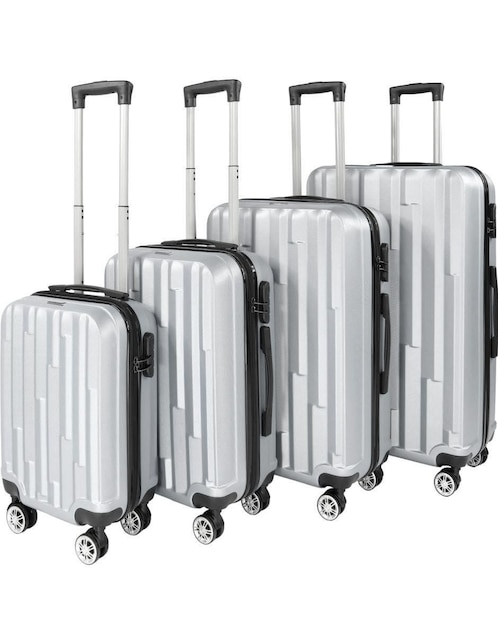 Maleta de viaje rack & pack set de maletas