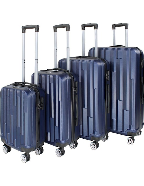Set de maletas de viaje Rack & Pack