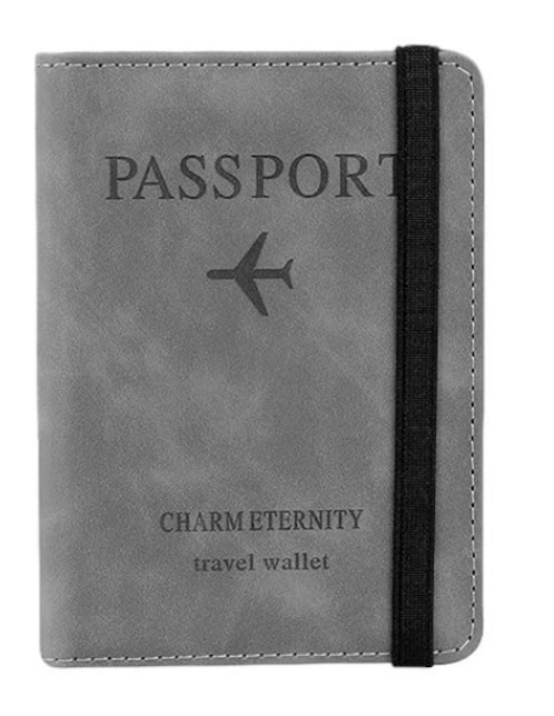 Porta pasaporte bluelander sin familia o colección "de" sintético