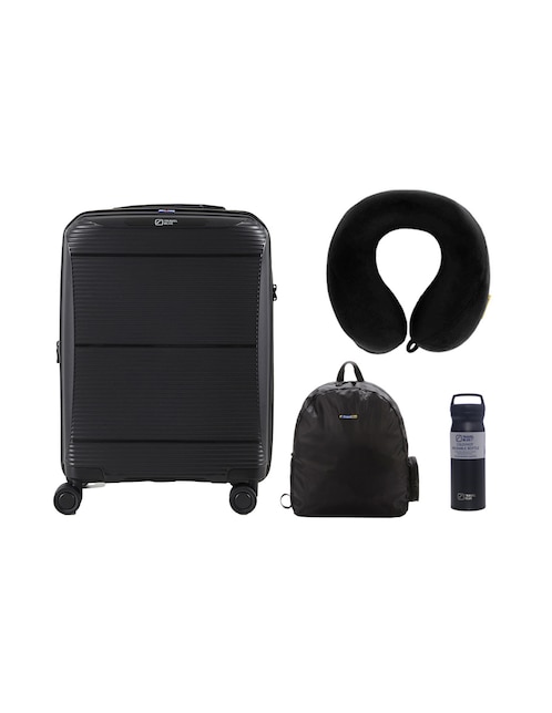 KIT MALETA JOURNEYJET, CH, NEGRO