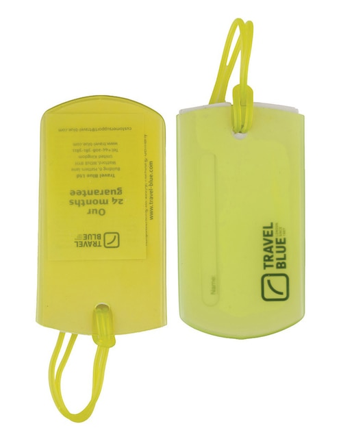 Set de identificadores forma rectangular de pvc 1