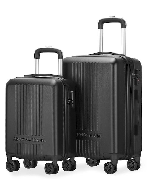 Set maletas de mano 2 Pack Llantas Desmontables