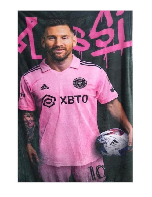 Cobija Generica Leo Soccer unisex