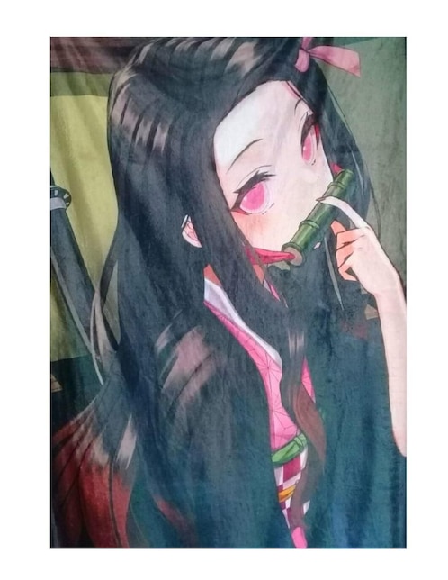 Cobija de tejido suave Generica Demon Slayer: Kimetsu no Yaiba unisex