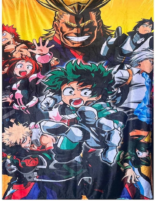 Cobija clásica de tejido suave Generica My Hero Academia unisex