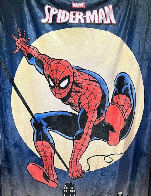 Cobija de tejido suave Generica Spider Man unisex