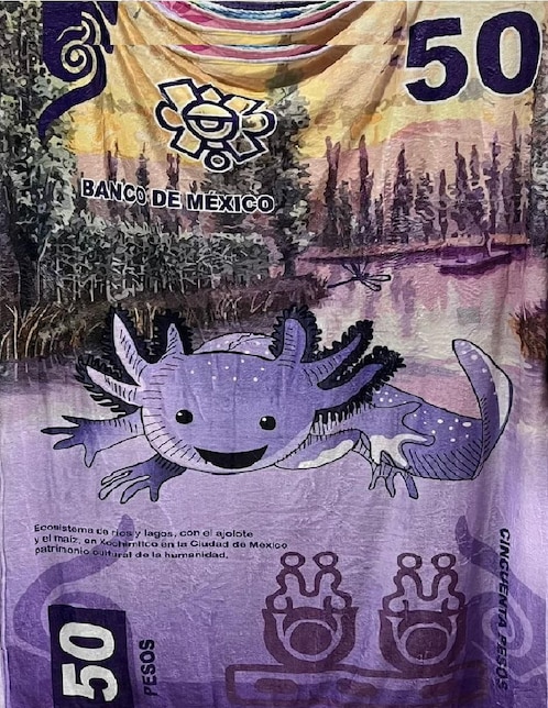 Cobija clásica de tejido suave Generica ajolote unisex