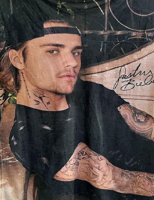 Cobija de tejido suave Generica Justin unisex