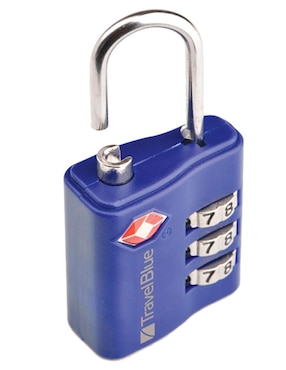 Candado TSA Travel Blue