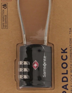 Candado con combinación Samsonite negro