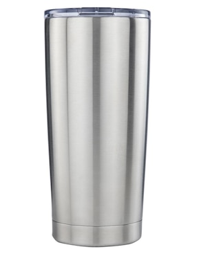 Imagen de producto Termo Promoquattro de acero inoxidable con tapa rosca 600 ml