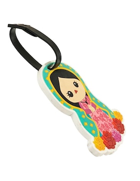 Identificador para maleta By México la Virgen de PVC