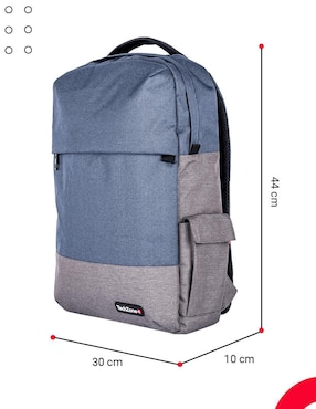 Mochila porta laptop Techzone Strong 15.6 pulgadas
