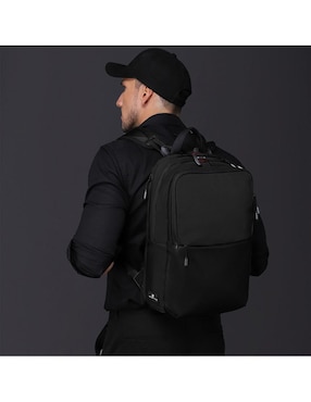 Mochila con portalaptop Ascentials Pro Boss impermeable unisex