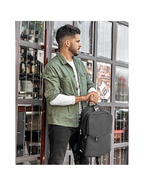 Mochila con portalaptop Ascentials Pro Boss impermeable unisex