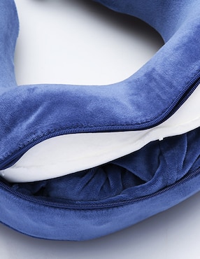Almohada Travel Blue firmeza media
