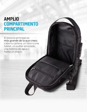 Mochila antirrobo Red Lemon impermeable unisex