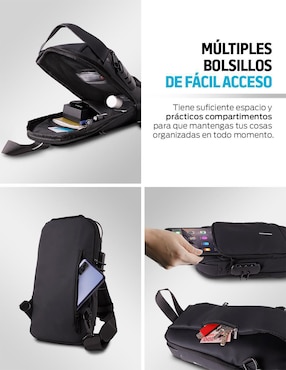Mochila antirrobo Red Lemon impermeable unisex