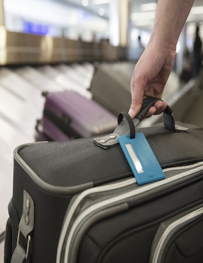 Identificador Travelon Luggage forma rectangular de plástico