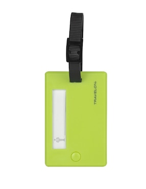 Identificador Travelon Luggage forma rectangular de plástico
