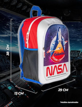 Mochila escolar NASA Techzone unisex