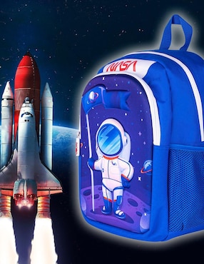 Mochila infantil NASA Techzone Astronauta 3D unisex
