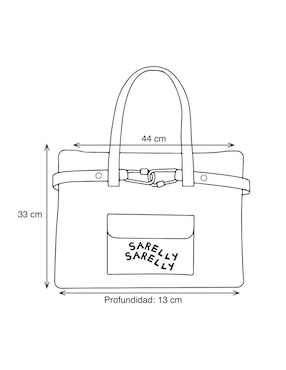 Bolsa tote Sarelly Sarelly unisex