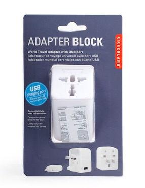 Adaptador multipuertos Kikkerland
