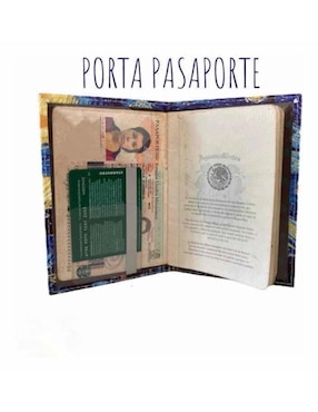 Porta pasaporte Mamá Pulpo Noche Estrellada