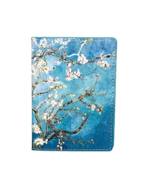 Porta pasaporte Mamá Pulpo Almendro en Flor