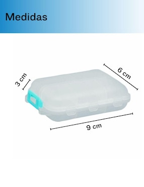 Set pastillero Seviete 10 compartimentos