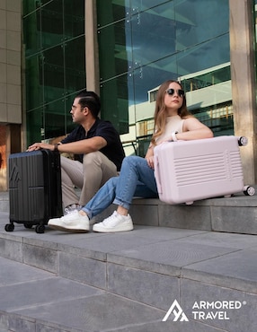 Maleta con ruedas de mano Armored Travel