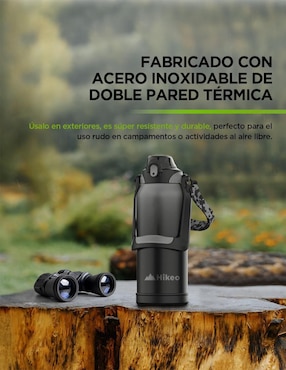 Termo Hikeo de acero inoxidable con tapa rosca 2 L