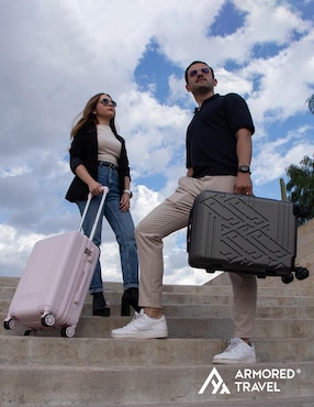 Maleta con ruedas de mano Armored Travel