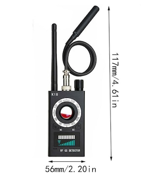 Detector de cámaras espías Gogo Electronics K18