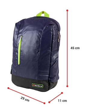 Mochila casual Techzone Waterproof unisex