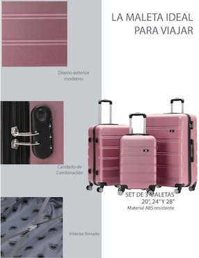 Set maletas de viaje Sun Coast Dubai 03