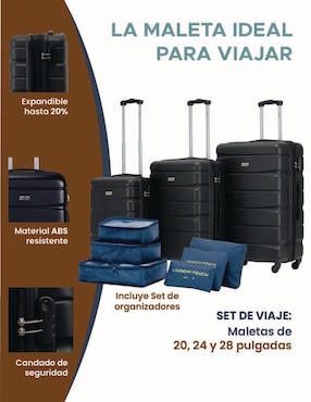Set maletas de viaje Fly&Trip Sídney