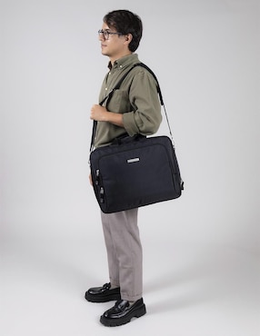 Portafolio ejecutivo Chenson Pro de poliéster para hombre