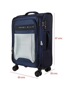 Maleta con ruedas de viaje Perry Ellis Alan