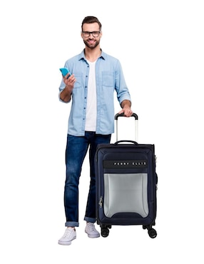Maleta con ruedas de viaje Perry Ellis Alan