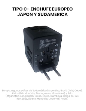 Adaptador multipuertos Happy Life
