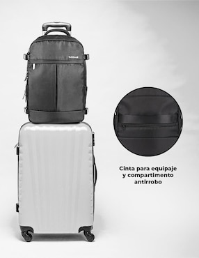 Mochila para viaje Techzone impermeable unisex