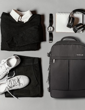 Mochila para viaje Techzone impermeable unisex