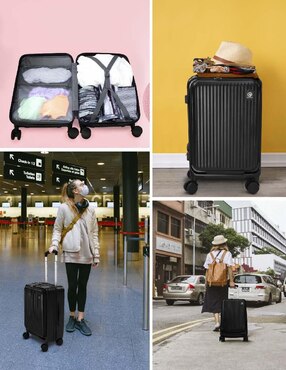 Maleta con ruedas de viaje Idea Nuova