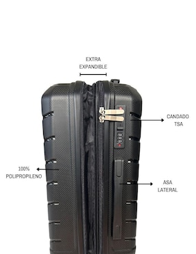 Maleta con ruedas de viaje Tio