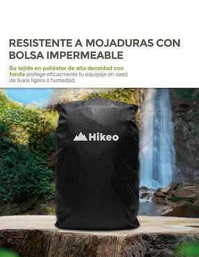 Mochila para viaje Hikeo Expandible Antirrobo impermeable unisex