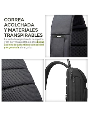 Mochila bandolera Hikeo impermeable unisex